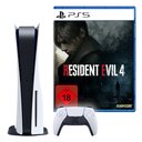 PS5 Disc Edition + Resident Evil 4 Remake