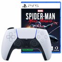 PS5 DualSense Controller + Spider-Man: Miles Morales
