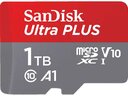 SANDISK Ultra PLUS, Micro-SDXC Speicherkarte, 1 TB, 130 MBs