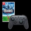 Nintendo Switch Pro Controller + Xenoblade Chronicles Definitive Edition