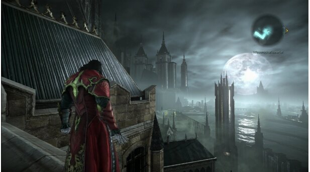 Castlevania: Lords of Shadow 2Dracula staunt nicht schlecht, als er nach Jahrhunderte-langem Schlaf aufwacht und sein Schloss in eine Stadt verwandelt findet.