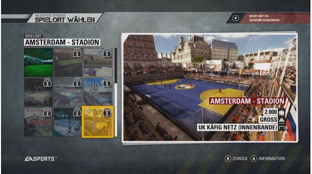 FIFA Street 2012 - Die Arenen