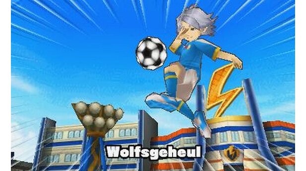 Inazuma Eleven 3: Team Oger greift an!Die Spezialmanöver der Kicker fallen besonders spektakulär aus und resultieren oft in einem Torerfolg