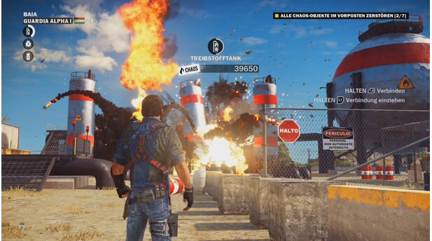Physik in Just Cause 3