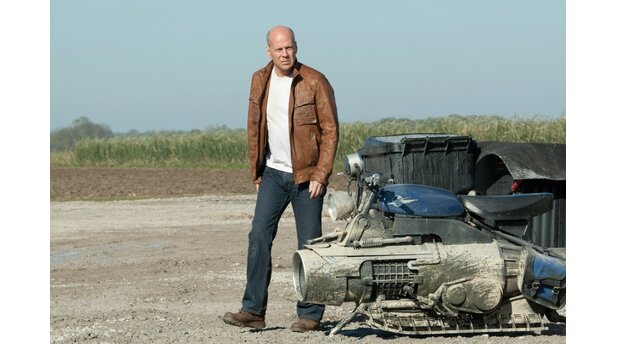 LooperJoe (Bruce Willis) muss in der Vergangenheit versuchen, seine Zukunft zu retten.