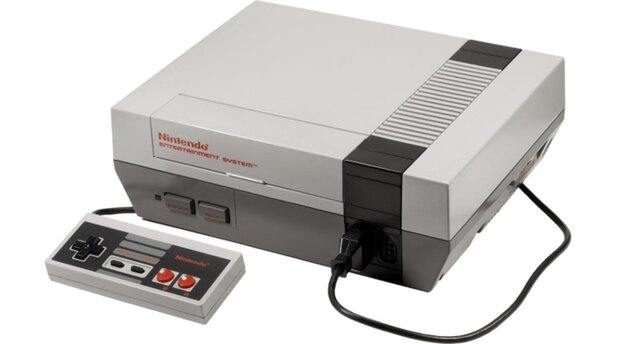 Nintendo Entertainment SystemDas NES war 1986 Nintendos erste richtige Heimkonsole.