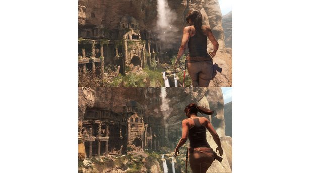 Rise of the Tomb Raider - Xbox One vs. Xbox 360