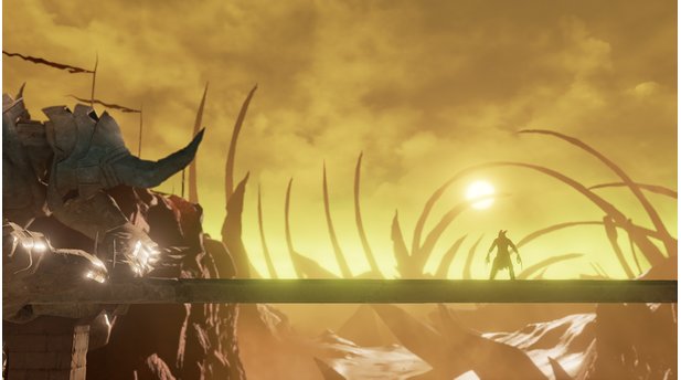 Shadow of the Beast
Das Design der Spielwelt vereint Science-Fiction und Fantasy auf reizvolle Art und Weise.