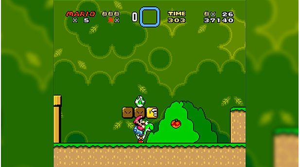 Super Mario World (1990)Die geniale Fortsetzung von Marios NES-Abenteuern: Sieben Welten, knapp 80 Level, Yoshi als Reittier und eine Präsentation, die einem über 20 Jahre nach dem ersten Spielen noch ein Lächeln auf das Gesicht zaubert.