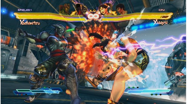 Street Fighter X TekkenYoshimitsu fischt mit seinem Katana ja schon länger in anderen Genre-Teichen. Nun verschlägt es ihn auch ins Street Fighter-Universum.