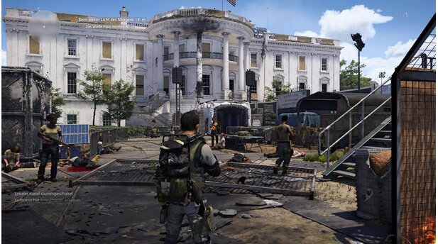 The Division 2Das Washington D.C. in The Division 2 übernimmt alle bekannten Sehenswürdigkeiten des Vorbilds – wenn auch in einer heruntergekommeneren Version.