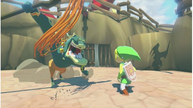 The Legend of Zelda: The Wind Waker HDDie Gegner, auf die Link bei seiner Reise stößt, sind nicht nur knuffig anzuschauen, sondern auch allerliebst animiert. Da möchte man beinahe gar nicht zuschlagen.