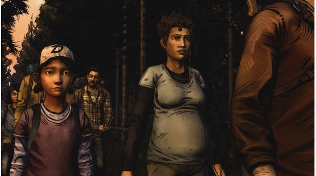 The Walking Dead - S02E02In A House Divided macht sich die Gruppe um Clementine, Luke und Co. auf die Suche nach einem neuen Unterschlupf.