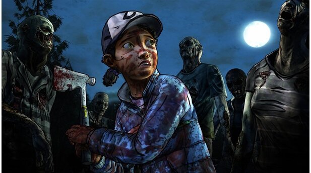 The Walking Dead: Season Two - Episode 4: Amid The RuinsDie Episode knüpft direkt an die Flucht-Sequenz am Ende von Folge 3 an.