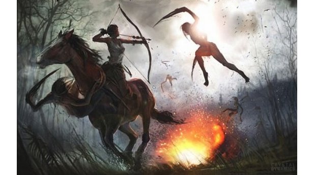 Tomb Raider - Konzeptzeichnungen aus einer früheren Version