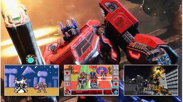 Transformers-Spiele
Was 1984 mit einfachen Spielzeugen begonnen hat, ist inzwischen eine riesige Marke, auf der Zeichentrickserien, Kinofilme, und auch etliche Spiele basieren – der Kampf zwischen den Autobots und Decepticons begeistert seit den 80er-Jahren nicht nur Kinder. Wir wandeln auf den Spuren der Transformers und präsentieren die dazugehörigen Spiele.