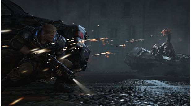 Gears of War 4
Die Mutter der Deckungs-Shooter kehrt zurück! Gears 4 ist ebenso dunkel wie kompromisslos – und schließt damit an die bisherige Gears-of-War-Saga an.