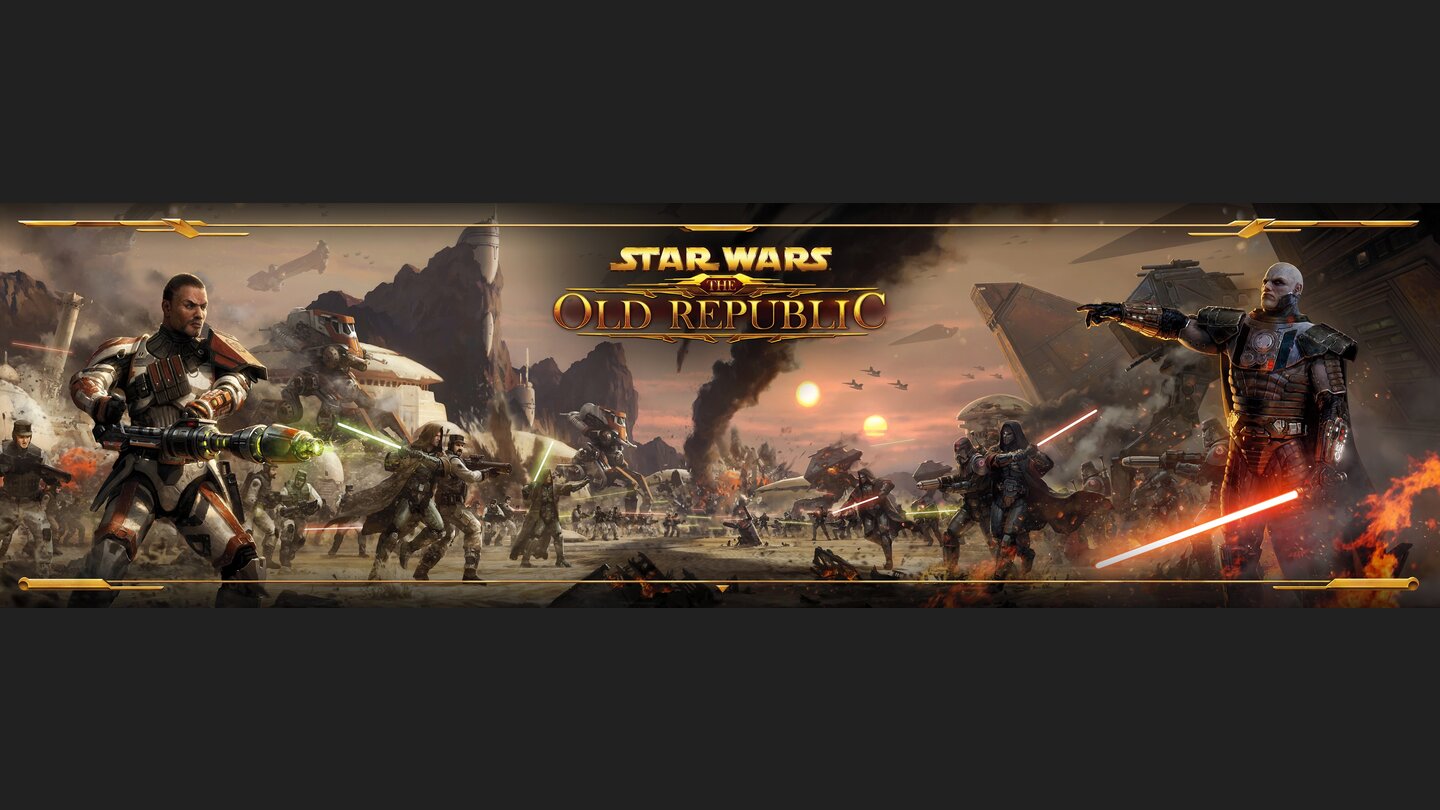 » Dualscreen-Wallpaper zu Star Wars: The Old Republic herunterladen