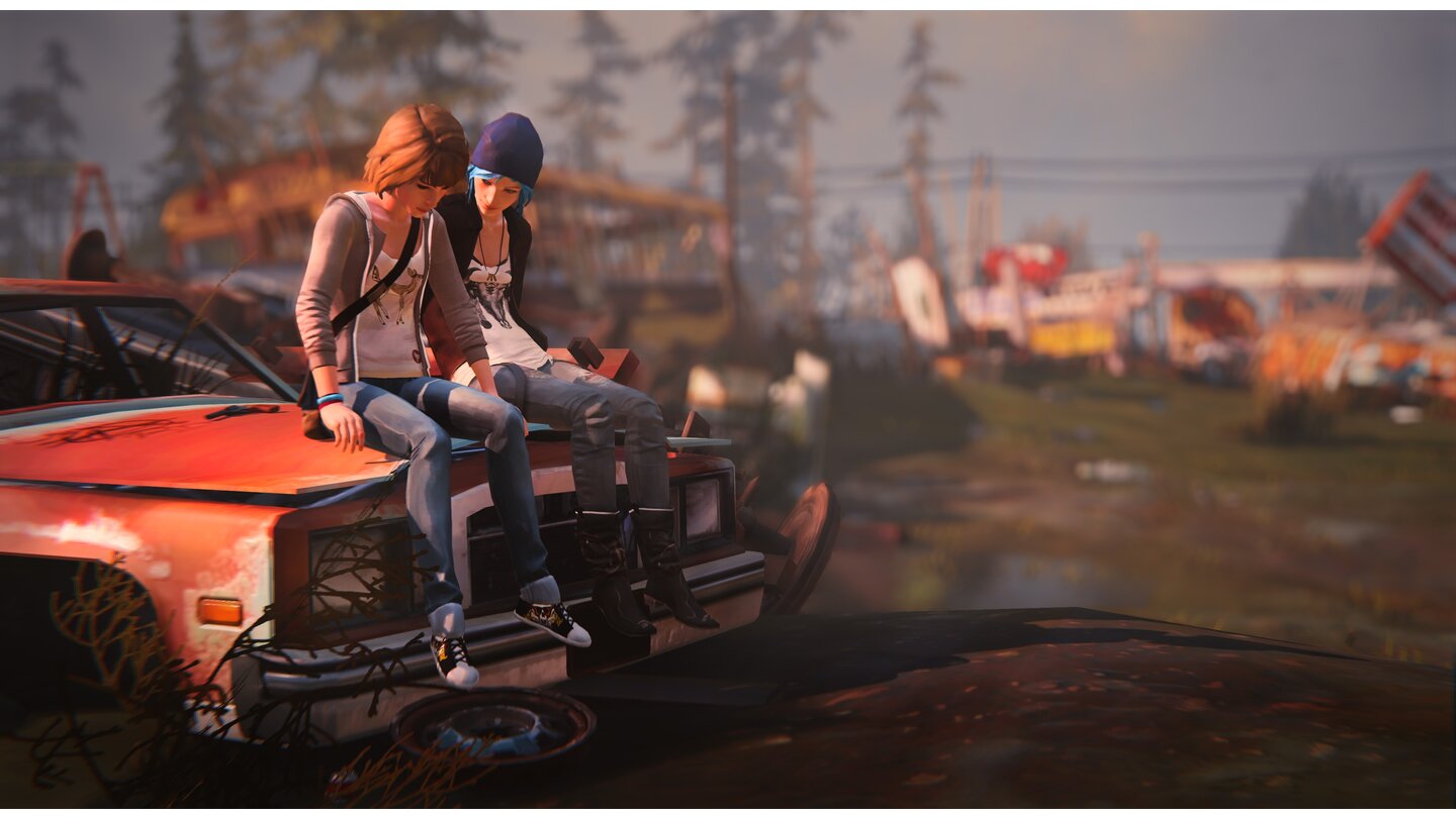 Life is Strange - Episode 2: Out of TimeOut if Time dreht sich haupstächlich um Max und Chloe, die sich seit fünf Jahren nicht gesehen haben.