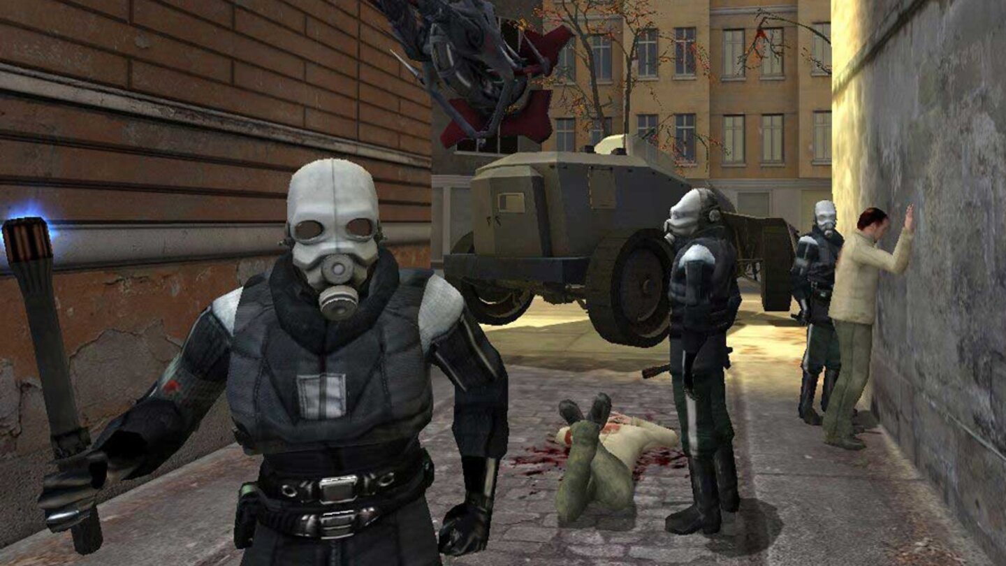 Half Life 2 (November 2004)Half-Life 2 gilt nicht nur als einer der besten Ego-Shooter überhaupt, es war auch der Durchbruch für die Source-Engine. In Verbindung mit dem Havok-Physiksystem und den glaubwürdigen Gesichtsanimationen, war die Technik damals revolutionär.
