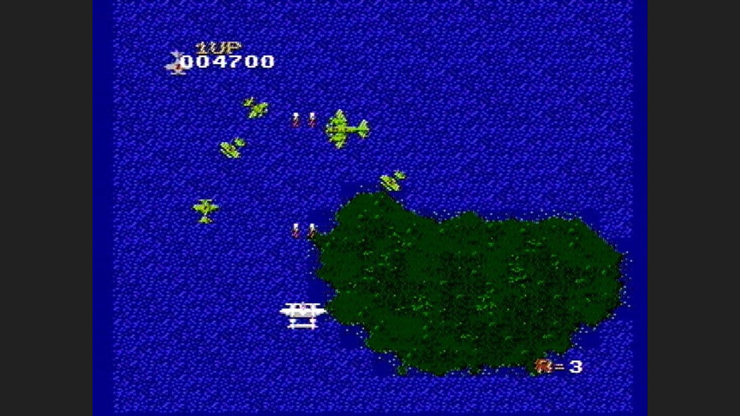 Fighting enemy planes