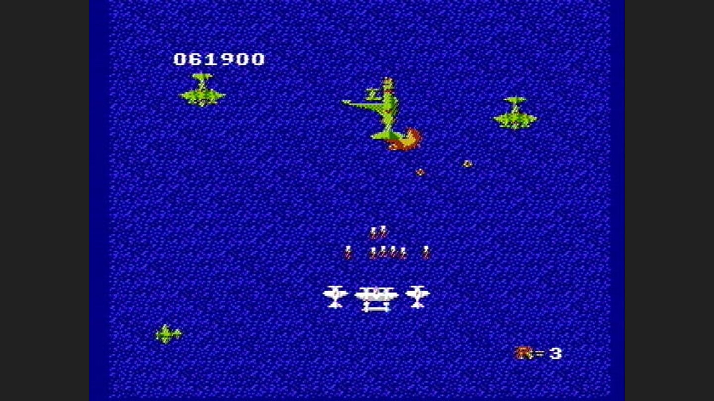 Attacking planes with some weapon power ups