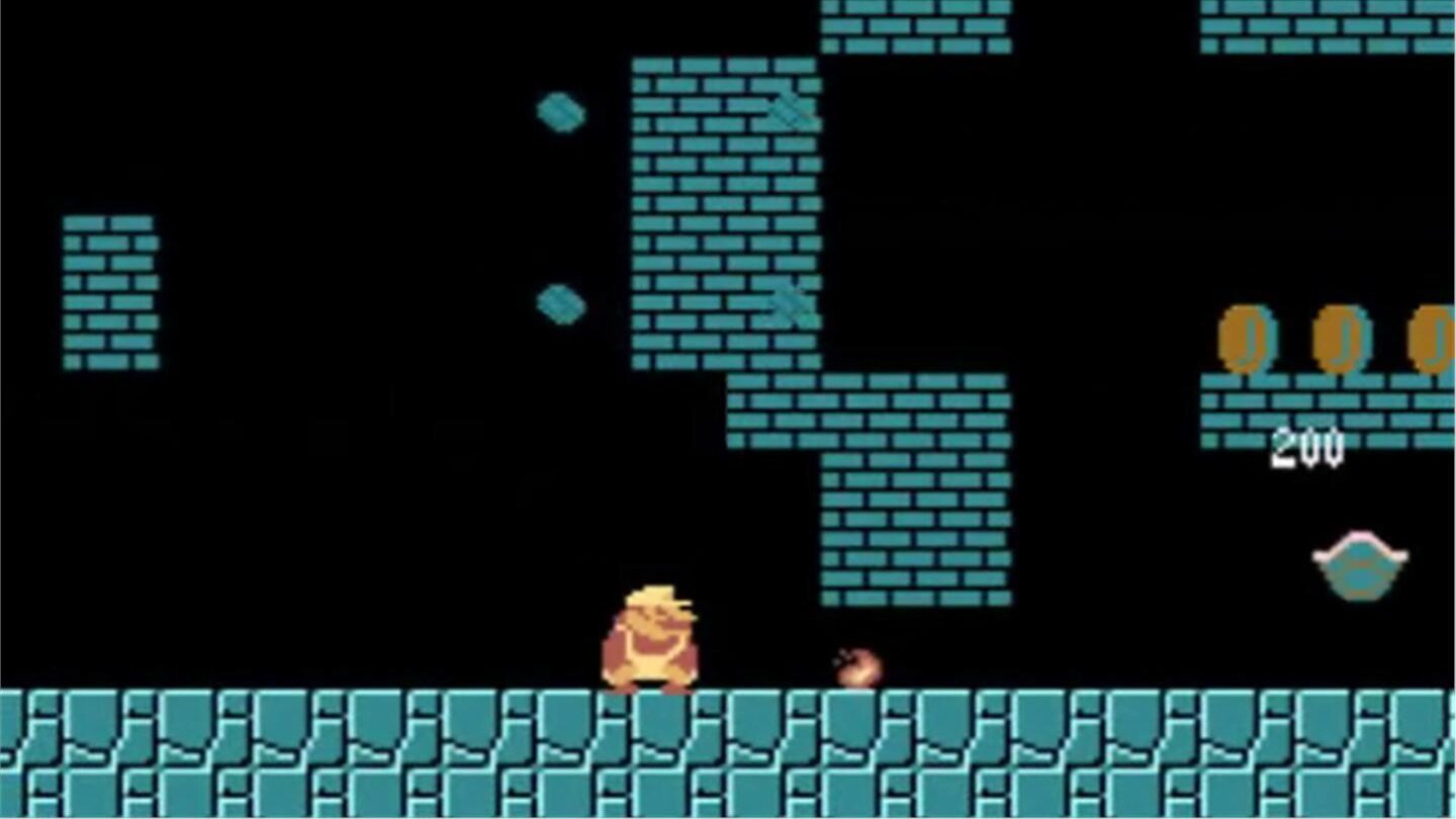 Super Mario Bros. (1985)Super Mario Bros. erschien für Famicom und NES und und schickt den agilen Klempner erneut auf Rettungsmission. Diesmal ist Prinzessin Toadstool (später dann Peach) in Not und muss aus den Fängen des schildkrötigen Königs Koopa befreit werden. Der Plattformer von 1985 etablierte außerdem das Side-Scrolling in der Serie und gilt als eines der einflussreichsten Spiele überhaupt.