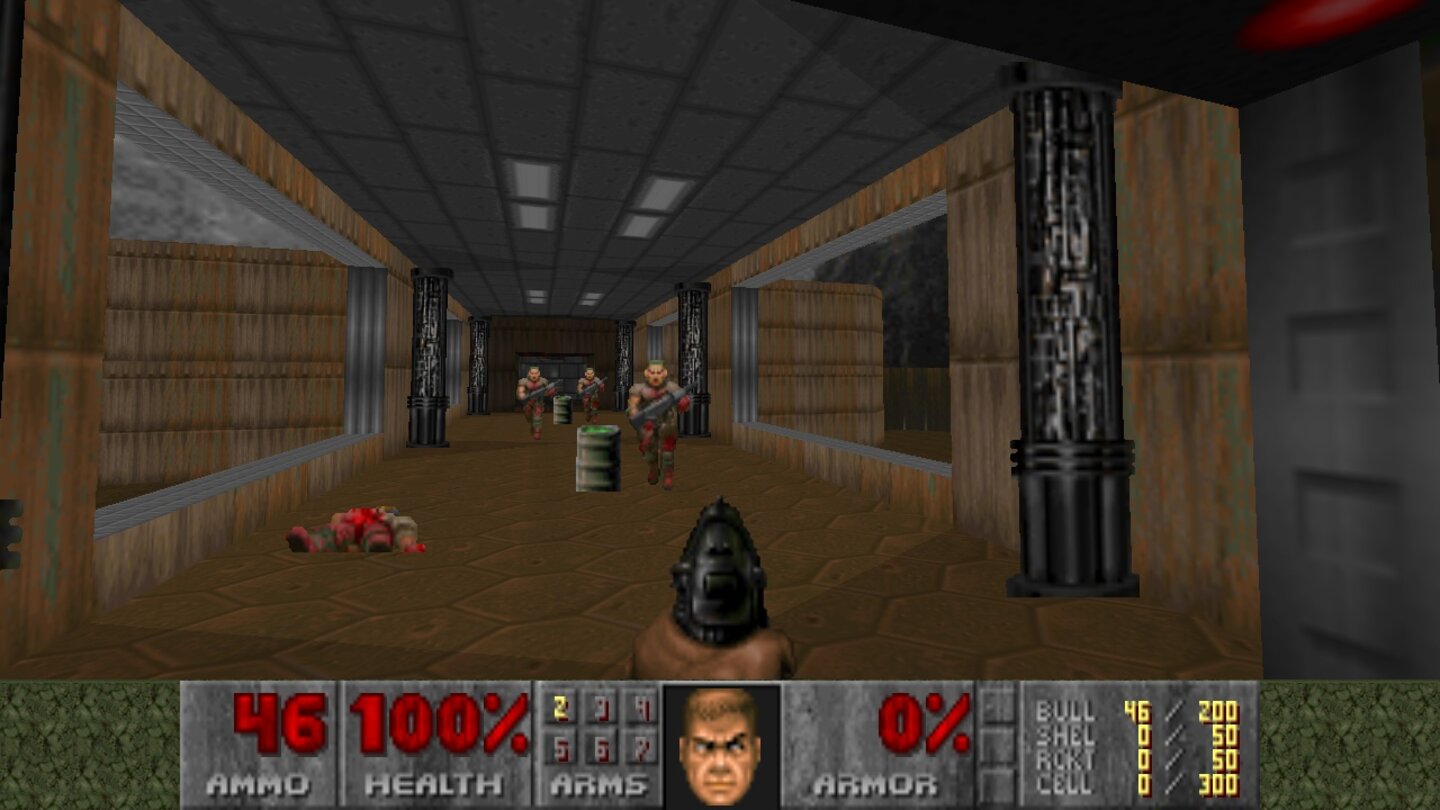 2002: A Doom Odyssey2002: A Doom Odyssey orientiert sich an den Grafiksets des ersten Doom.
