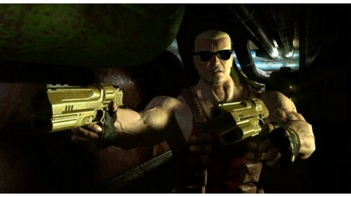 Duke Nukem ForeverScreenshots aus einer Version von 2007.