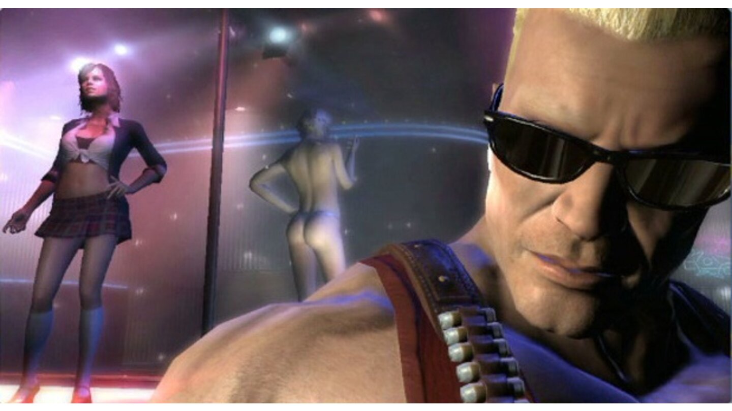 Duke Nukem ForeverScreenshots aus einer Version von 2008.