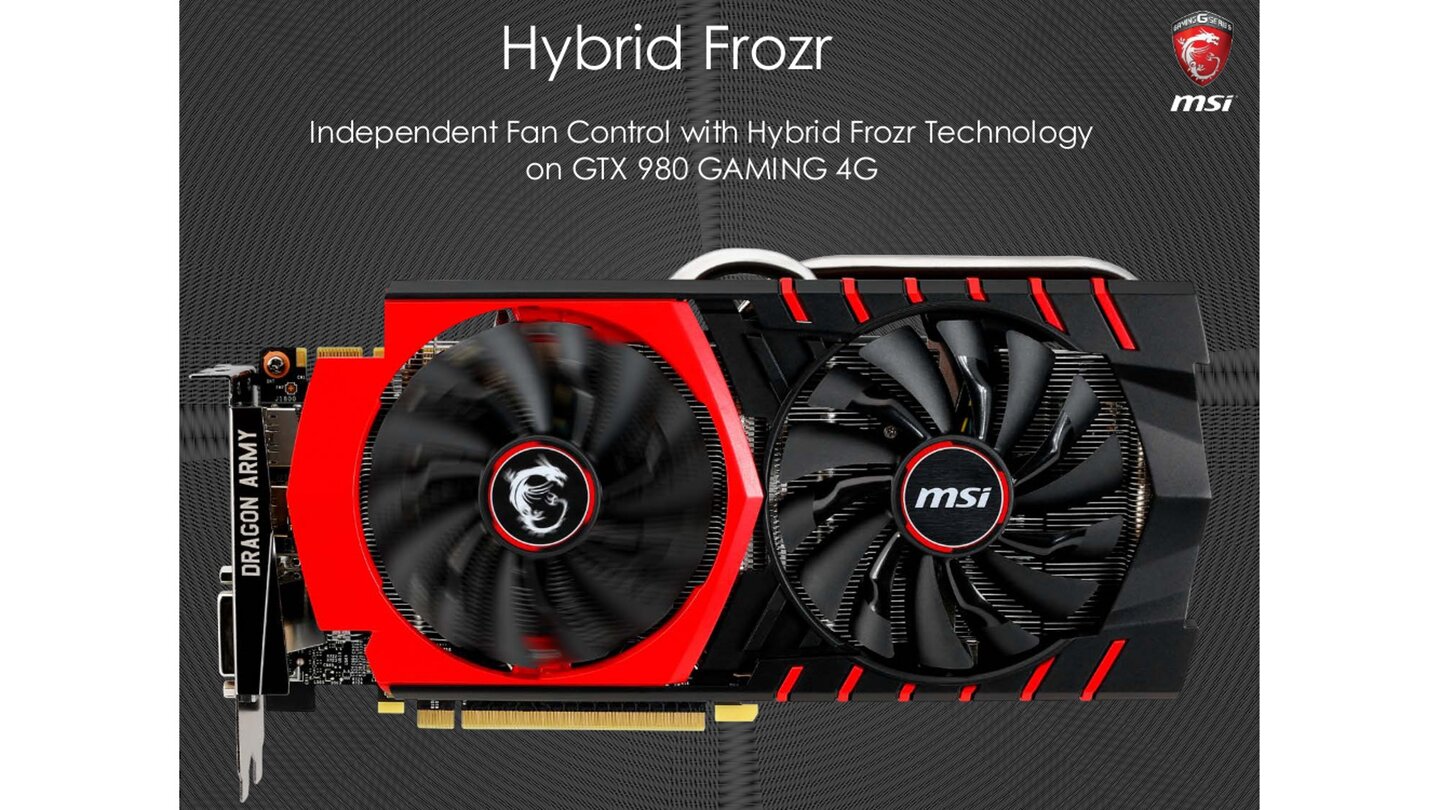 MSI Geforce GTX 960 Gaming 2G - Hersteller-Präsentation