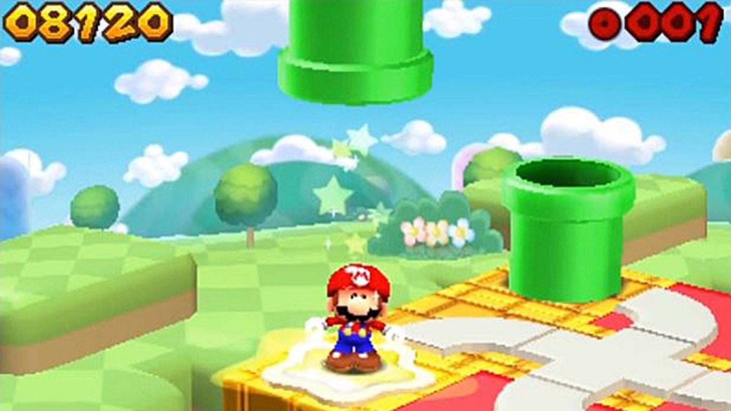 Mario and Donkey Kong: Minis on the Move (Nintendo 3DS, 2013)
Trotz leicht veränderten Namen ist Minis on the Move der fünfte Teil der Mario-vs.-Donkey-Kong-Reihe. Erneut müssen Puzzles gelöst werden, um den Minis den Weg bis zum Levelende zu ebnen.
Neu ist die 3D-Grafik, die der 3DS ermöglicht.