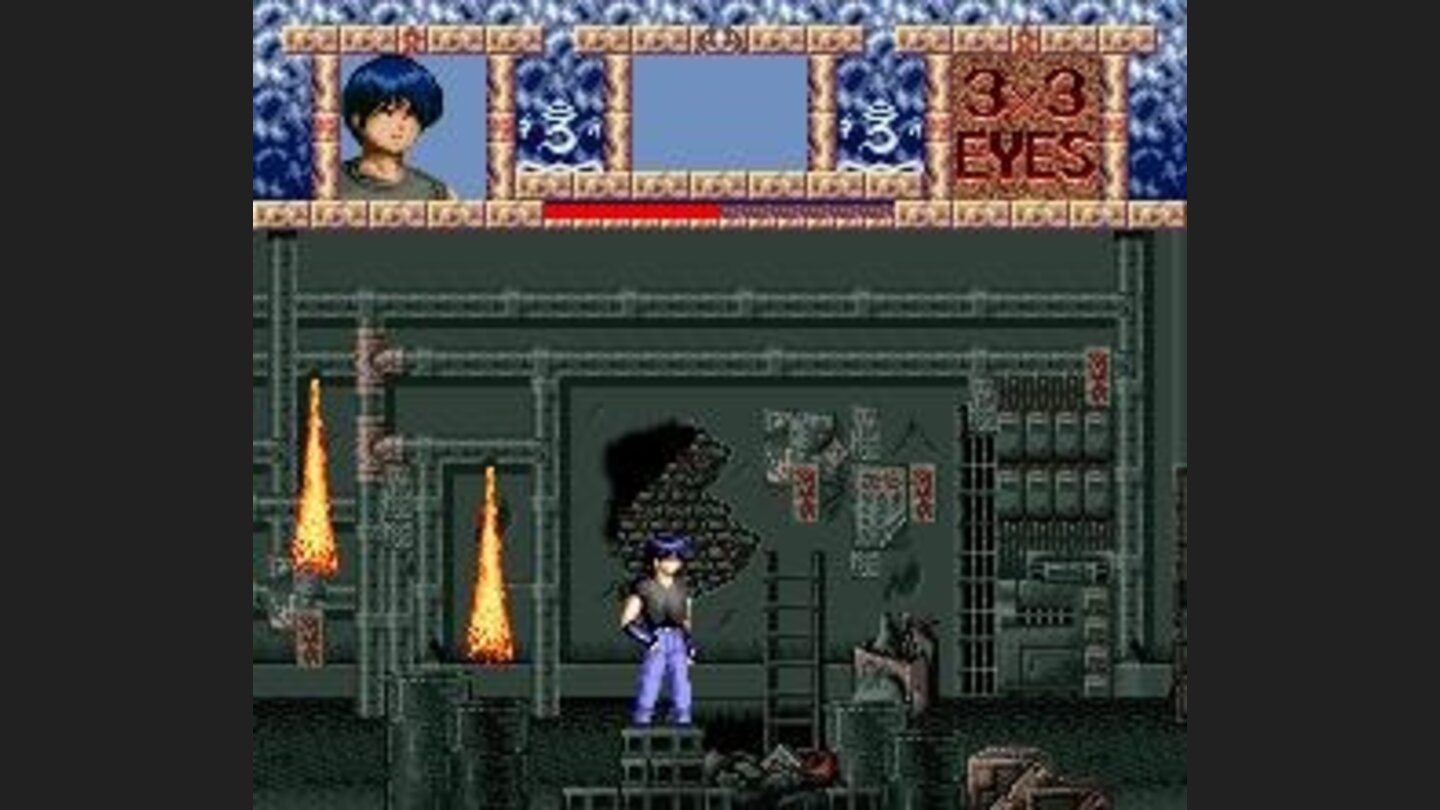 How to get past the flames?..