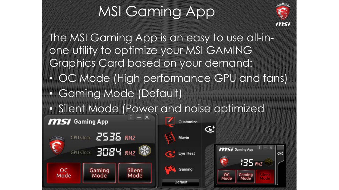MSI Geforce GTX 960 Gaming 2G - Hersteller-Präsentation