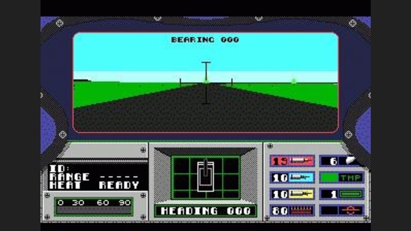 Inside the Abrams tank