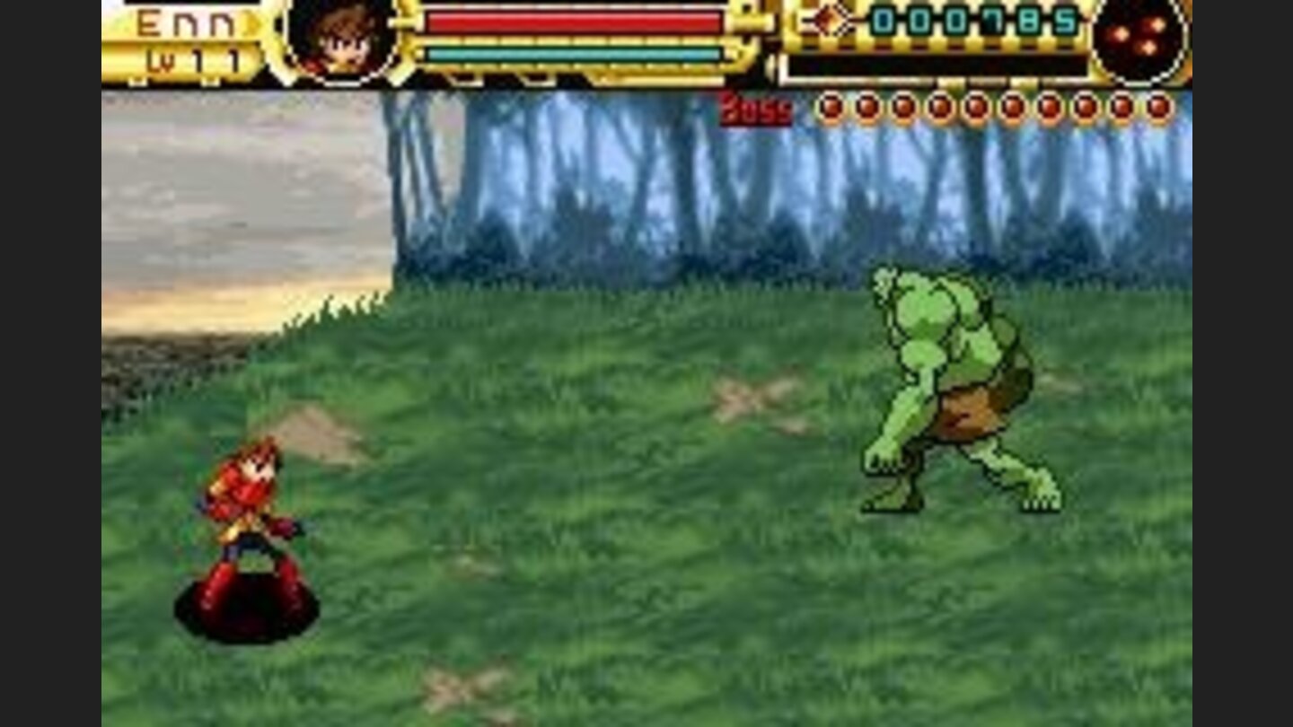 Fight a tall boss.
