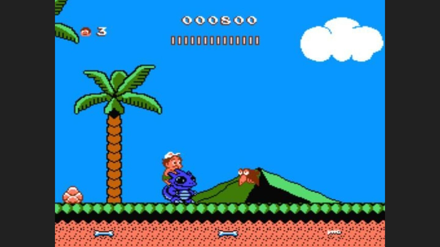 Riding a violet dinosaur