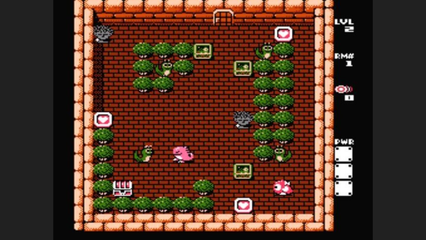 The grey heads will destroy you if you step on one line with them. You must find a way to block the line