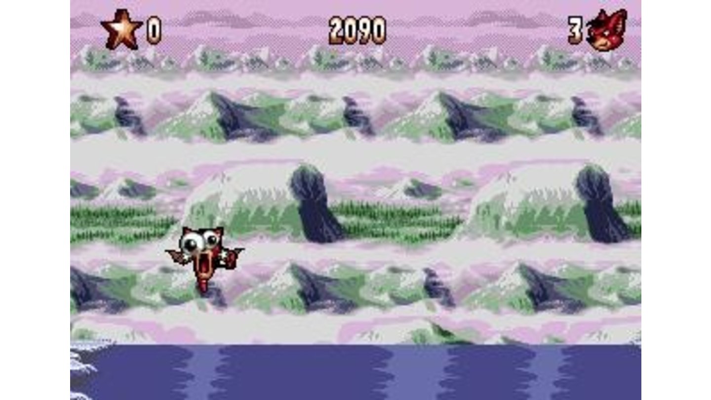 Death animation is quite different in Genesis version