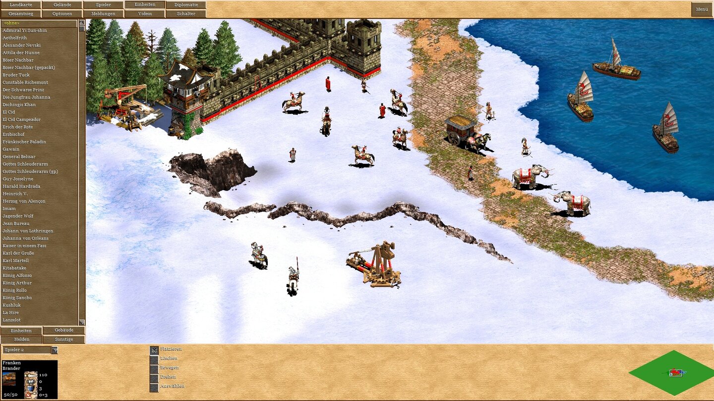 Age of Empires 2 HD EditionAuch dabei: der alte, sehr umfangreiche Editor.