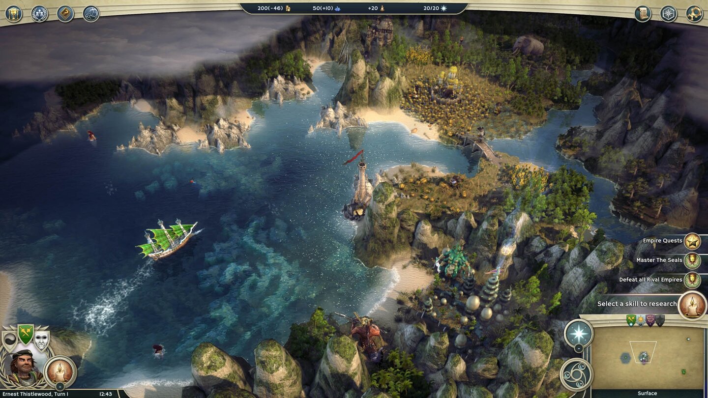 Age of Wonders 3Screenshots von der Download-Erweiterung Golden Realms