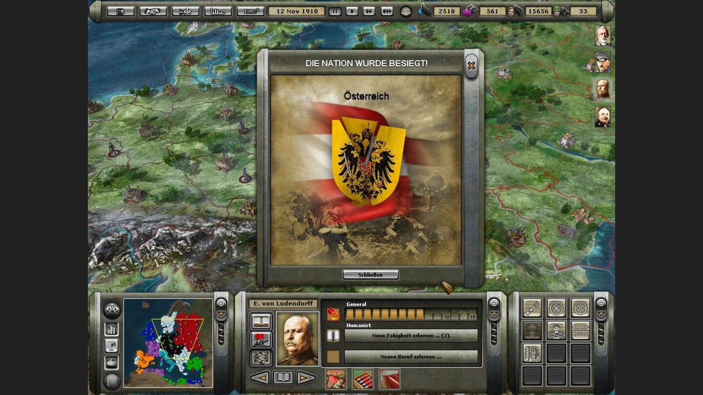 Aggression: Reign over Europe