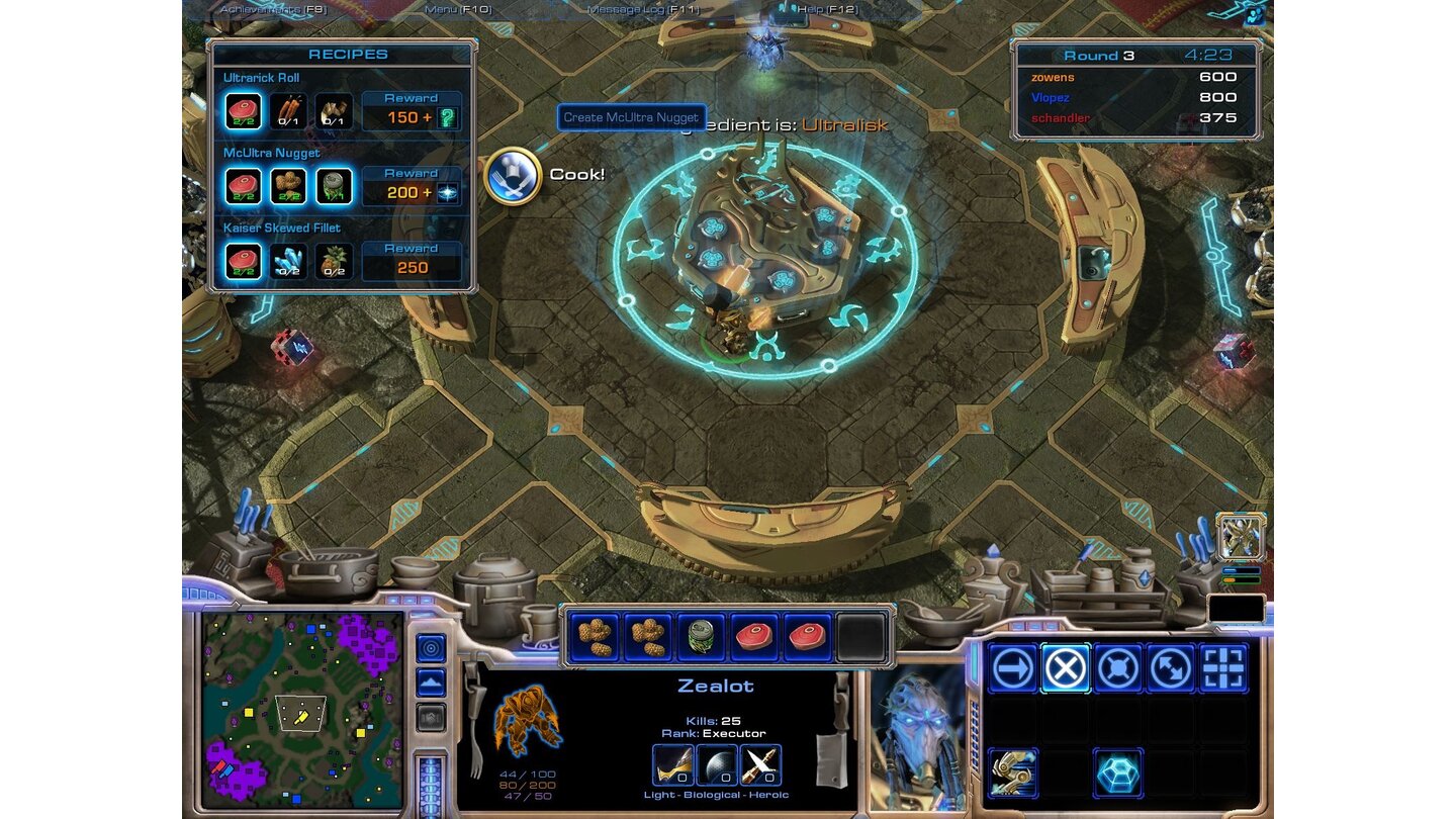 Aiur Chef - Custom Map von Blizzard von StarCraft 2: Wings of Liberty