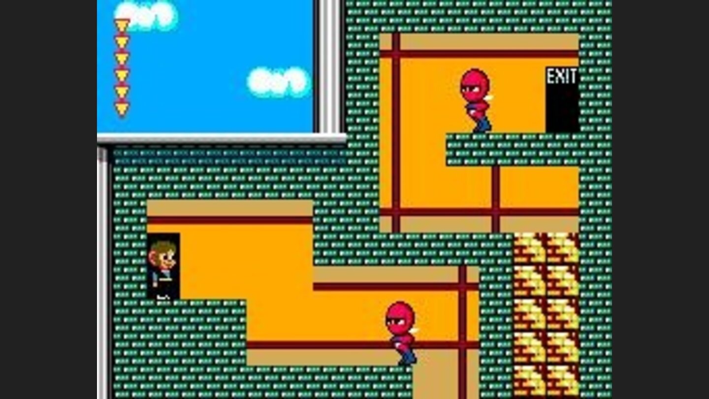 Alex says: How am I supposed to reach the exit?