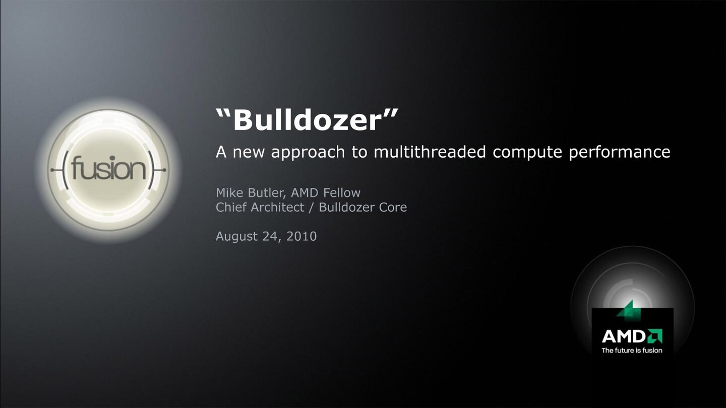 AMD Bulldozer & Bobcat Folien