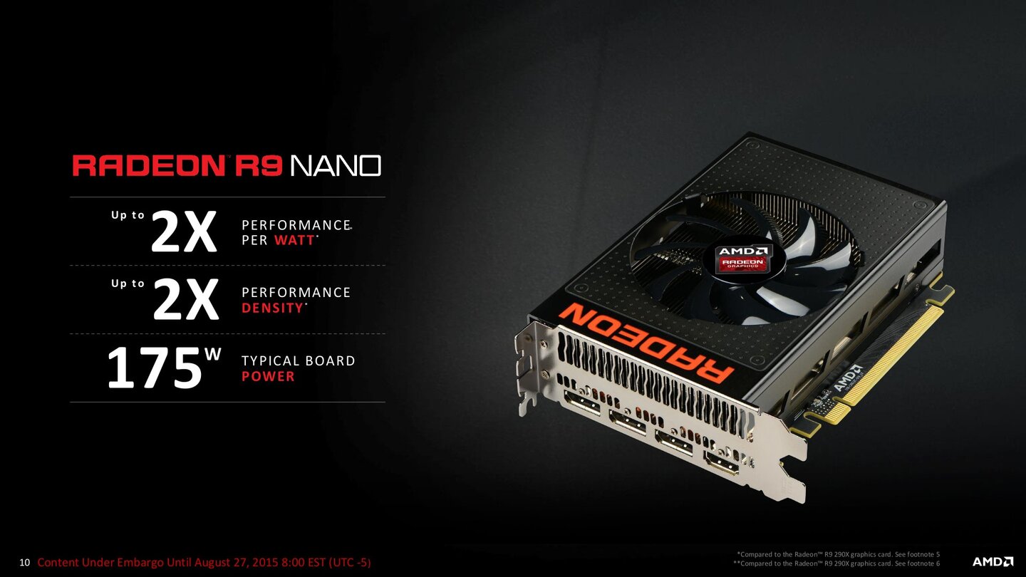 AMD Radeon R9 Nano - Hersteller-Präsentation