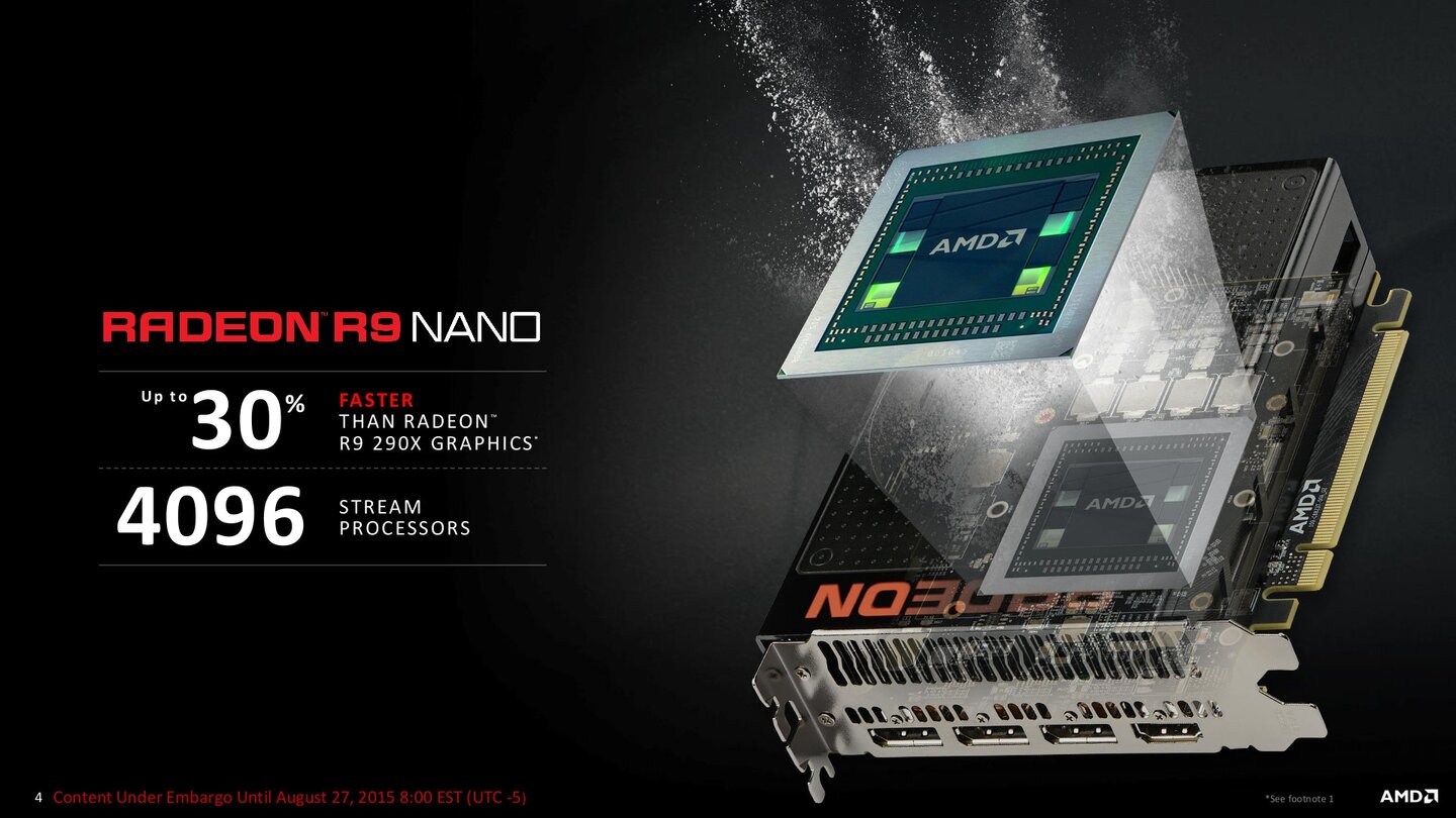 AMD Radeon R9 Nano - Hersteller-Präsentation