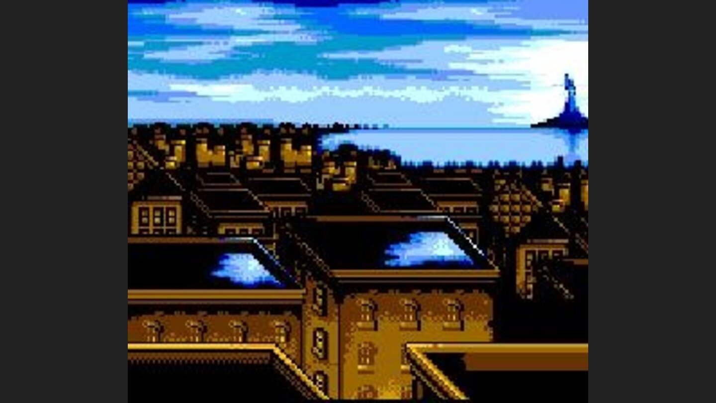 Zooming on the city...