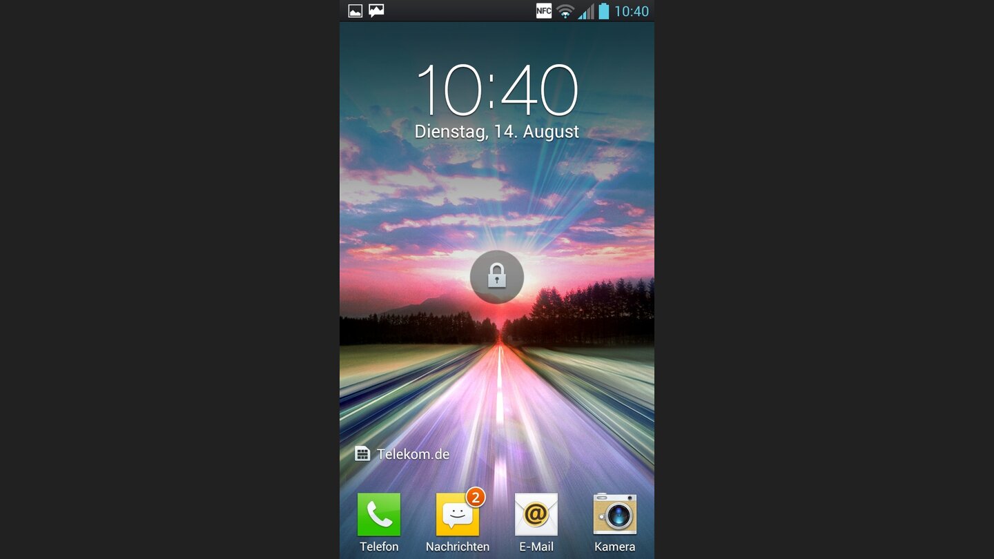 Android auf dem LG Optimus 4X HD