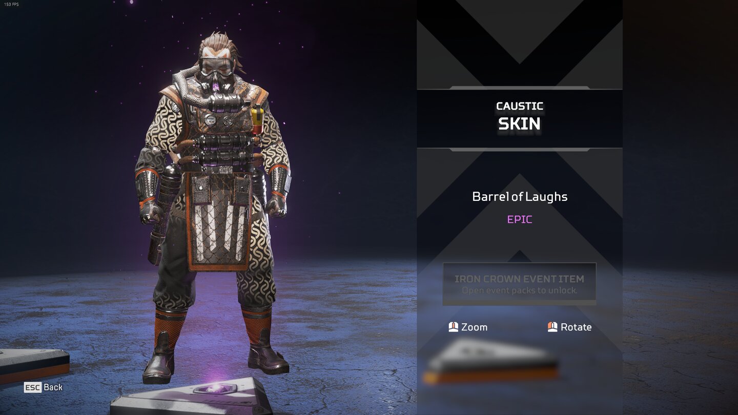 Apex Legends - Alle Skins der Iron Challenge